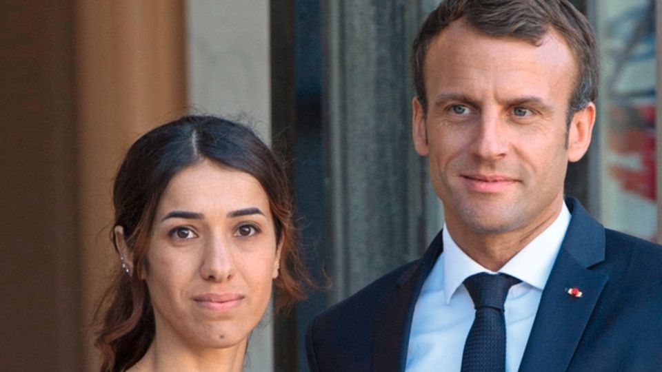 Ende Oktober 2018 empfing Frankreichs Präsident Emmanuel Macron Murad im Élysée-Palast