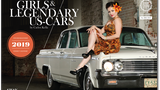 GIRLS & LEGENDARY US-CARS   Wochenkalender 2019  Limitierte Auflage: 2019 Stück  Format: 42 x 30,7 cm  Preis: EUR 39,90