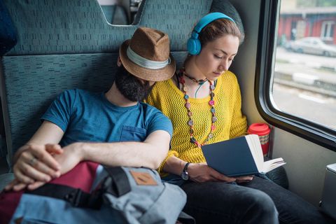 Bahnfahren Lesen