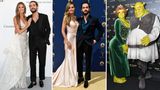 Heidi Klum und Tom Kaulitz  Mit einem gemeinsamen Auftritt beim Filmfestival in Cannes machten Model Heidi Klum und Tokio Hotel-Gitarrist Tom Kaulitz ihre Beziehung offiziell. Sie kam im Hochzeitskleid, er im schwarzen Anzug. Wenige Monate später zeigten sie sich erneut in Abendgarderobe bei der Emmy-Verleihung in Los Angeles. Und selbst Klums Halloween-Wahn machte Kaulitz ohne zu Murren mit. Die beiden kamen als Fiona und Shrek aus dem gleichnamigen Kinofilm.