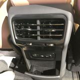 Auch hinten gibt es Klimatisierung und USB-Anschlüsse