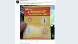 Bild des Tages  Eintracht-Fan und Twitter-Nutzer Adlergezwitscher hat eine echte Entdeckung auf der Tribüne der Frankfurter Commerzbank-Arena gemacht - einen Lieferservice für die Stadionwurst. Darauf muss man erst mal kommen. Doch die Eintracht ist offenbar nicht der erste Klub in Deutschland, der diesen "dekadenten" Service anbietet. Wer googelt, findet schnell heraus, dass man bei Preußen Münster und dem FC Ingolstadt den gleichen Service per Handy-App erhält. Darüber wird noch zu reden sein.