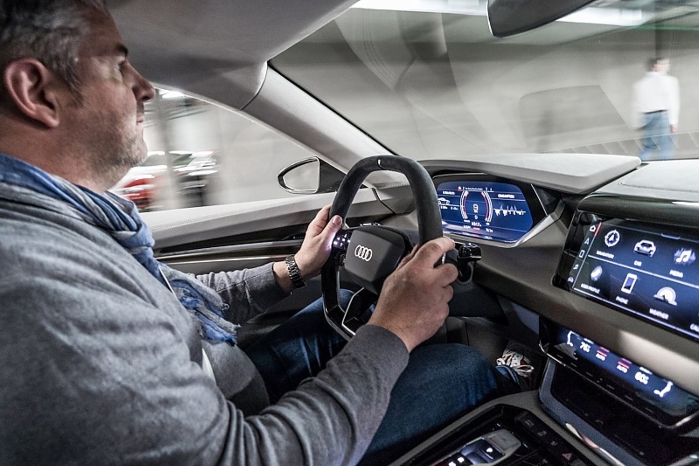 Audi E-Tron GT - unterwegs in Los Angeles