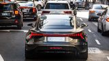 Audi E-Tron GT - unterwegs in Downtown L.A.