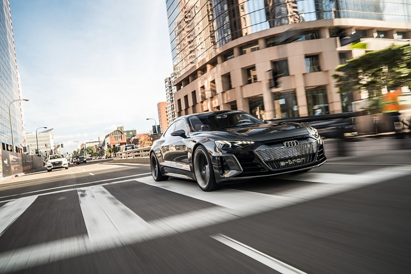 Audi E-Tron GT - soll auch per Induktion zu laden sein