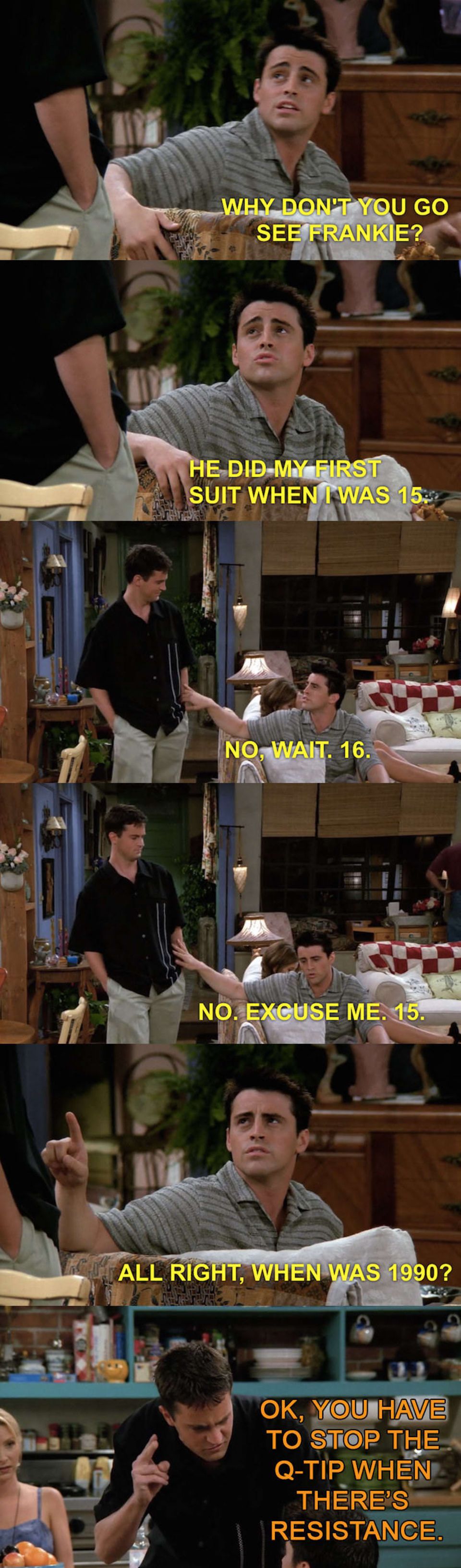Kult-Serie : Das ist der liebste Chandler-Gag von "Friends"-Schauspieler Matthew Perry Kult-Serie : Das ist der liebste Chandler-Gag von "Friends"-Schauspieler Matthew Perry