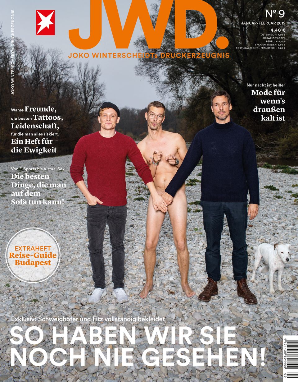 Magazintitel 9. Ausgabe JWD Joko Winterscheidt's Druckerzeugnis