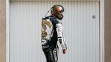 Ready for Take-Off: Elmar Geulen, aka Mr. Hayabusa, im Rennoutfit