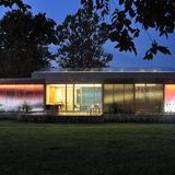 In natürlicher Umgebung wirkt das FutureHaus noch besser, als auf dem kargen Ausstellungegelände.