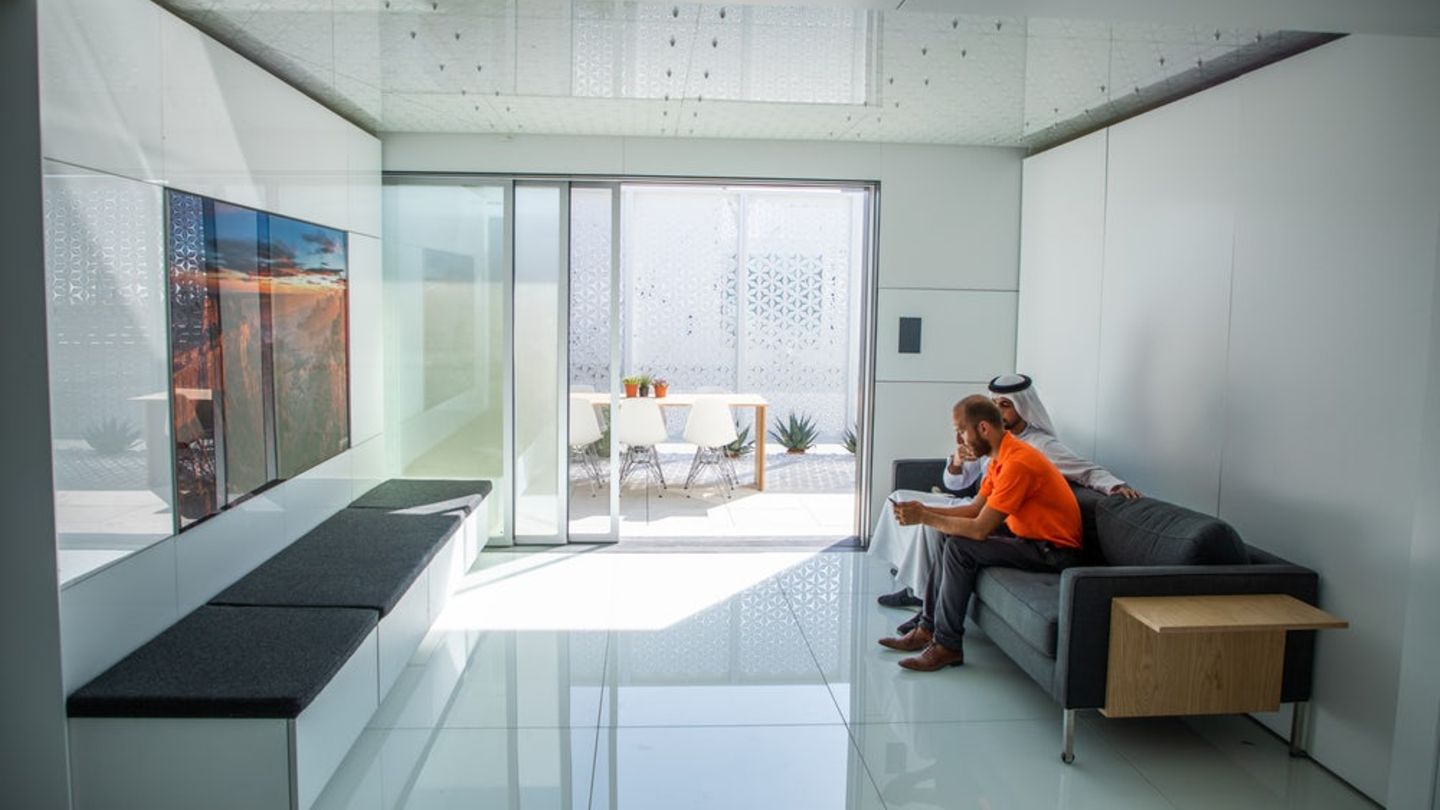 Das Haus gewann den renommierten Wettbewerb in den Vereinigten Emiraten.