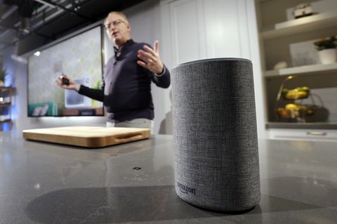 Dave Limp stellt der Echo der zweiten Generation in Seattle vor