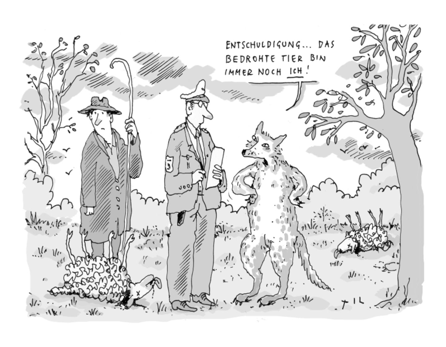 "Ich darf das": Vorsicht, bissig! Die besten Til-Mette-Cartoons des Jahres