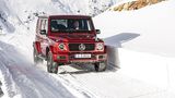 Mercedes G 350d - schafft knapp Tempo 200