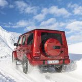 Mercedes G 350d - 40 Prozent der Motorleistung kommen nach vorn - 60 Prozent nach hinten