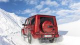 Mercedes G 350d - 40 Prozent der Motorleistung kommen nach vorn - 60 Prozent nach hinten