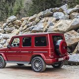 Mercedes G 350d - stark im Gelände
