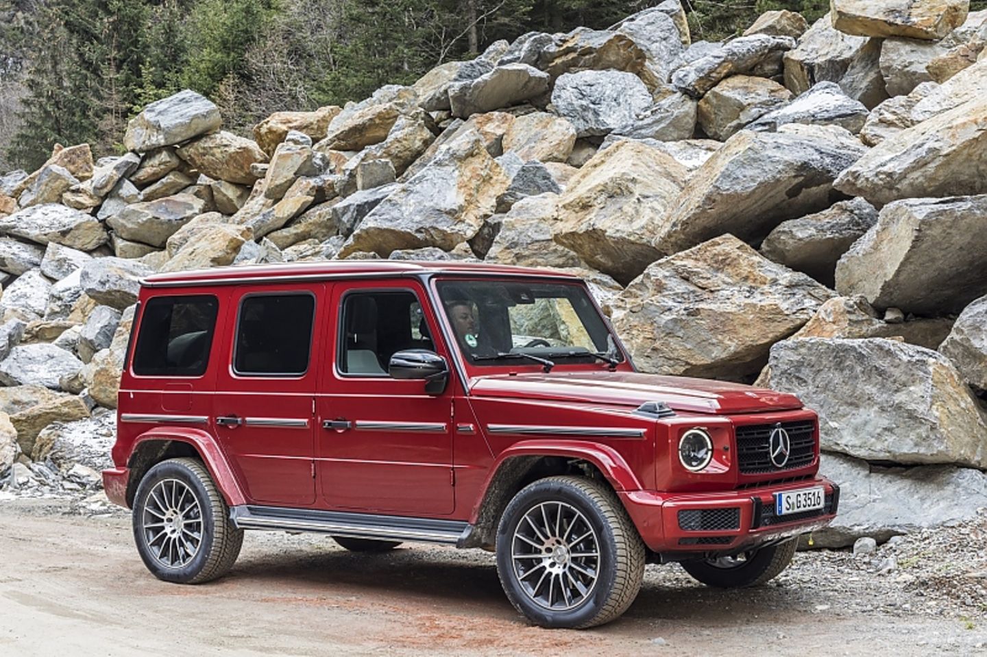 Mercedes G 350d - deutlich breiter und komfortabler als sein Vorgänger