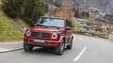 Mercedes G 350d - 0 auf Tempo 100 in 7,4 Sekunden