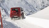 Mercedes G 350d - serienmäßig mit einer Neungang-Automatik