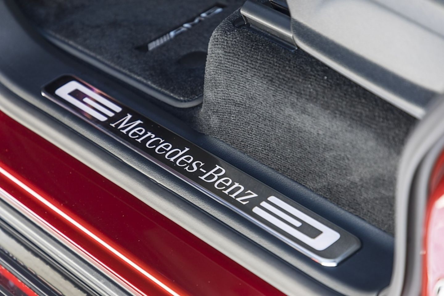 Mercedes G 350d - etwas modischer Schriftzug