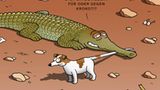 Spitze Feder: Von Sehhunden und braunem Pöbel - Die besten Tetsche-Cartoons 2018