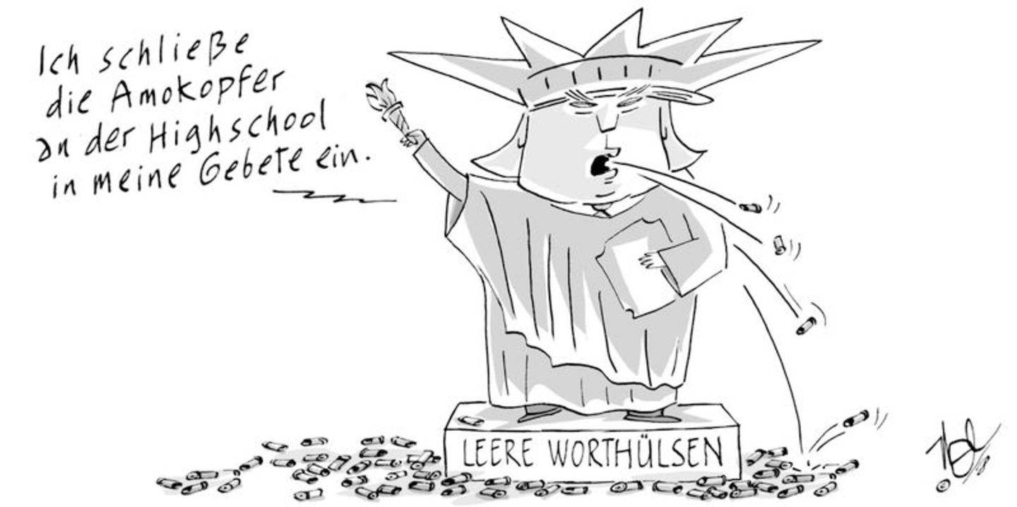 stern-Zeichner NEL: Politischer Hot-Spott: Die besten Cartoons 2018