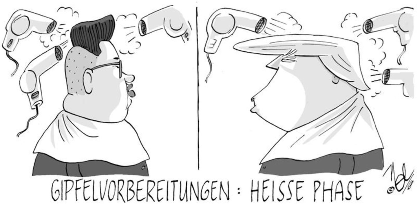 stern-Zeichner NEL: Politischer Hot-Spott: Die besten Cartoons 2018