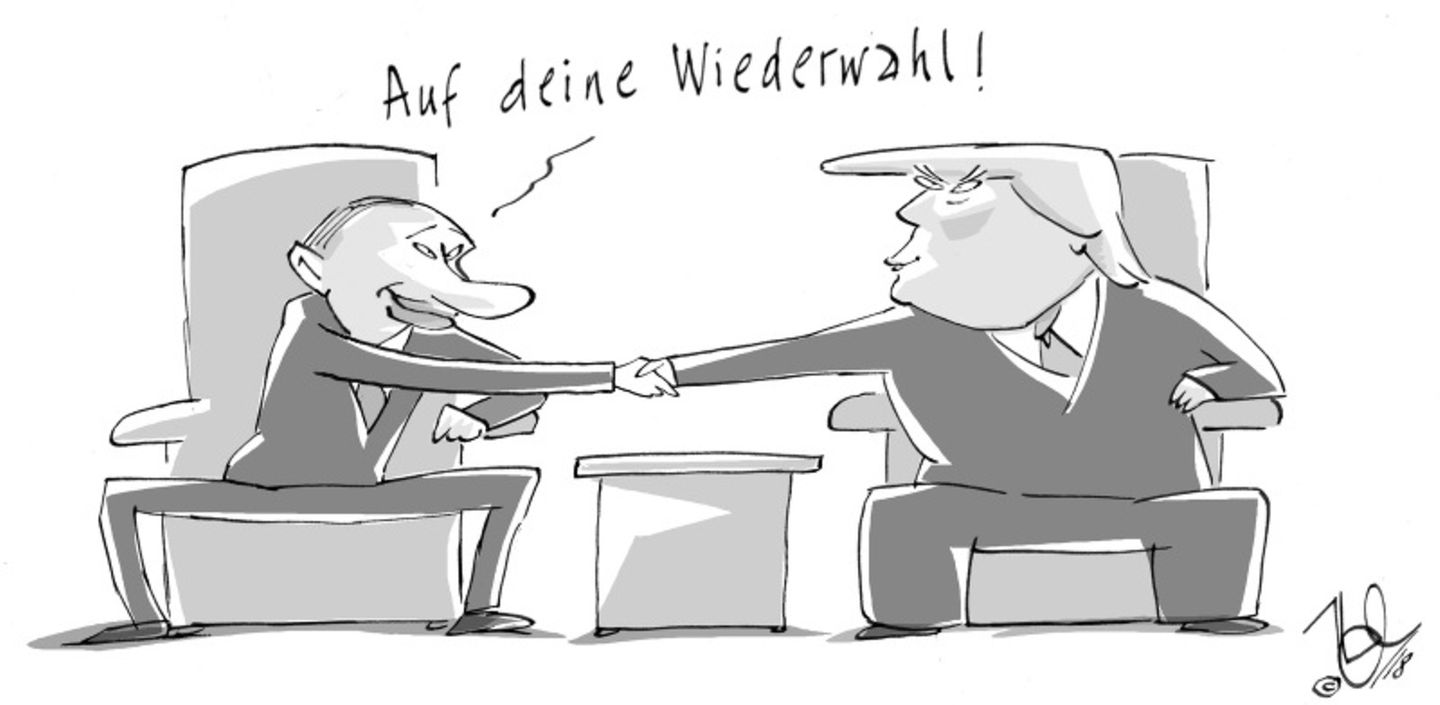 stern-Zeichner NEL: Politischer Hot-Spott: Die besten Cartoons 2018