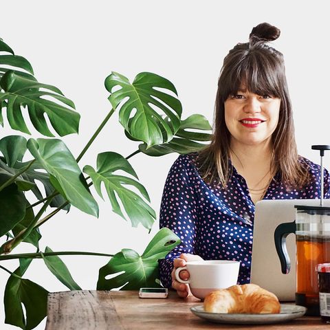 Gründerin Katahrina Marisa Katz arbeitet viel im Home Office