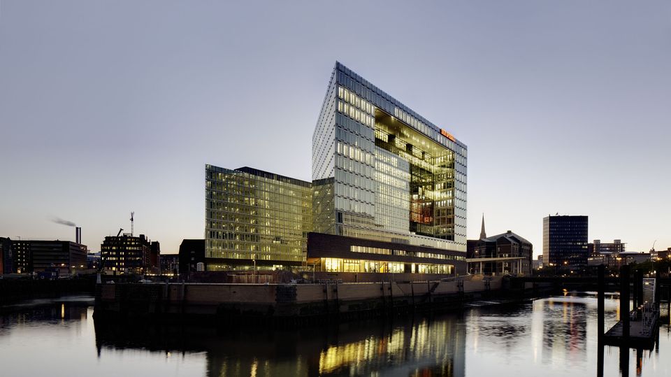 Das "Spiegel"-Verlagsgebäude in Hamburg
