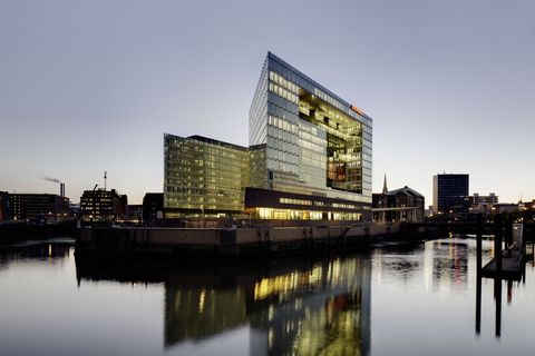 Das "Spiegel"-Verlagsgebäude in Hamburg