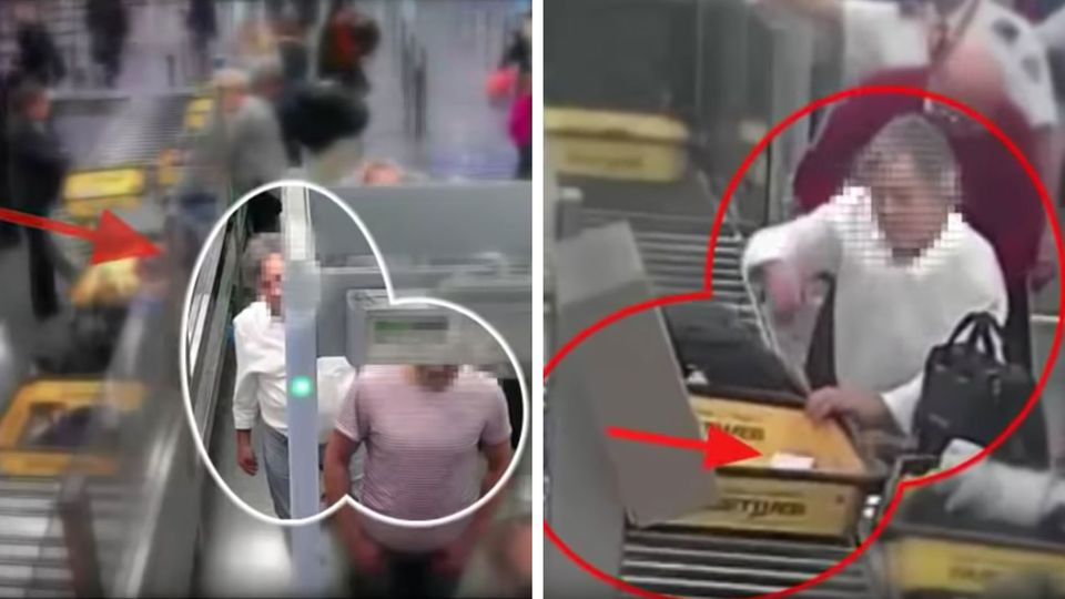 Sicherheitskontrolle am Flughafen Rom-Fiumicino: Dreister geht's nicht: Mann klaut seinem Vordermann 8000 Euro Bargeld Sicherheitskontrolle am Flughafen Rom-Fiumicino: Dreister geht's nicht: Mann klaut seinem Vordermann 8000 Euro Bargeld