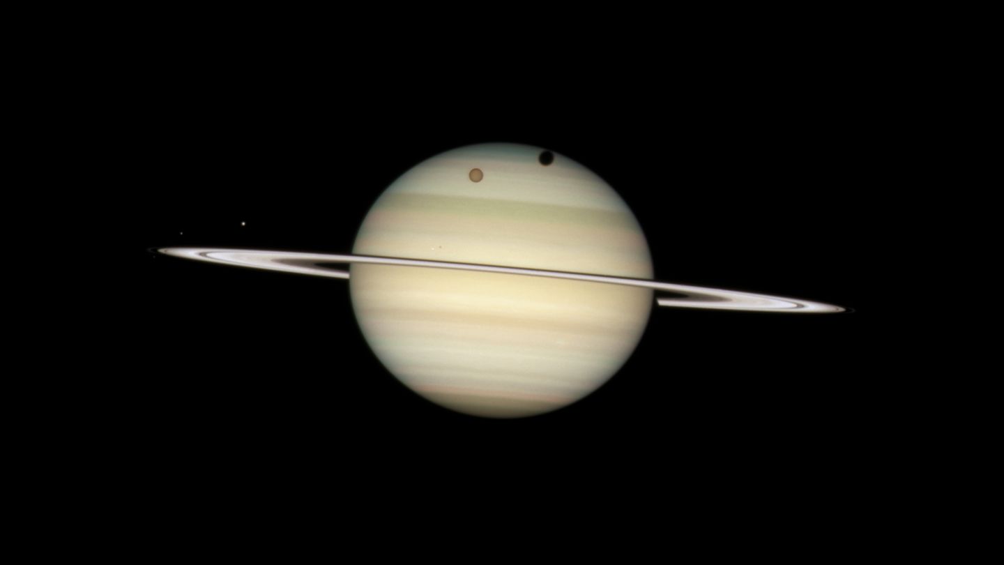 Der Saturn verliert seine Ringe