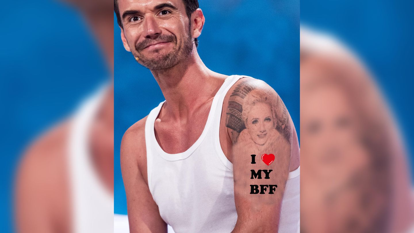 Florian Silbereisen und sein Helene-Fischer-Tattoo