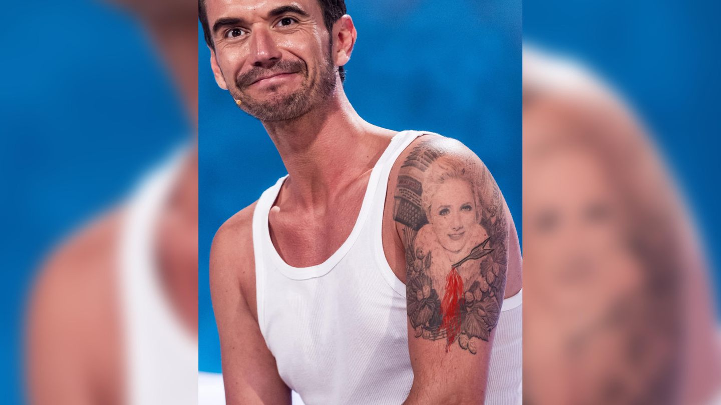Florian Silbereisen und sein Helene-Fischer-Tattoo