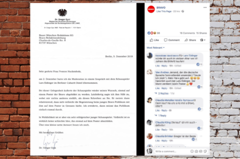 Gregor Gysi schreibt Brief an die Bravo