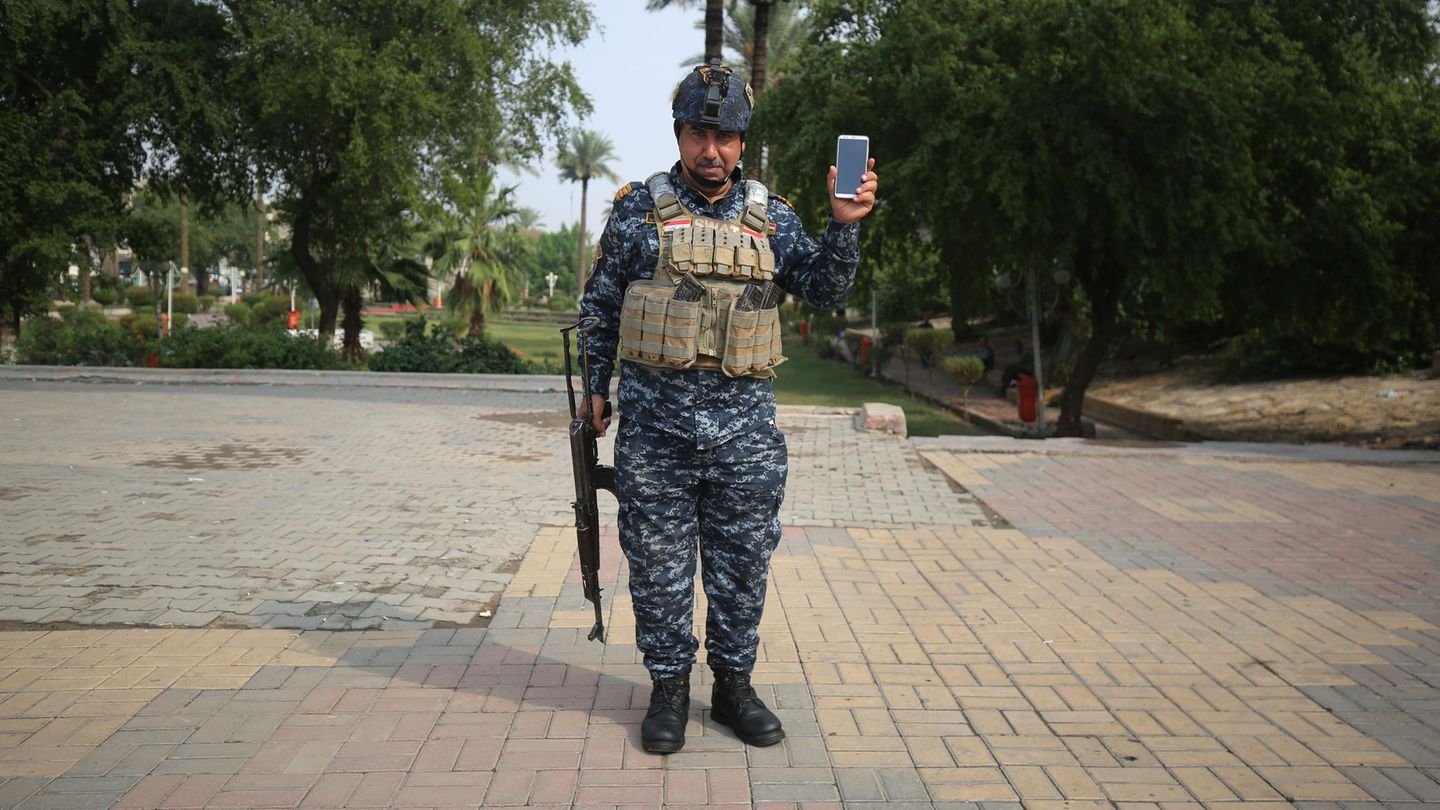Irakischer Militärpolizist
