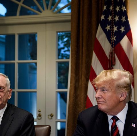 James Mattis und Donald Trump