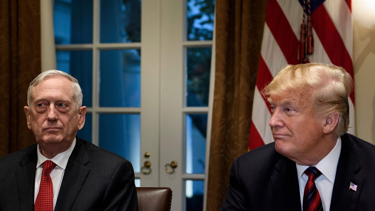 James Mattis und Donald Trump
