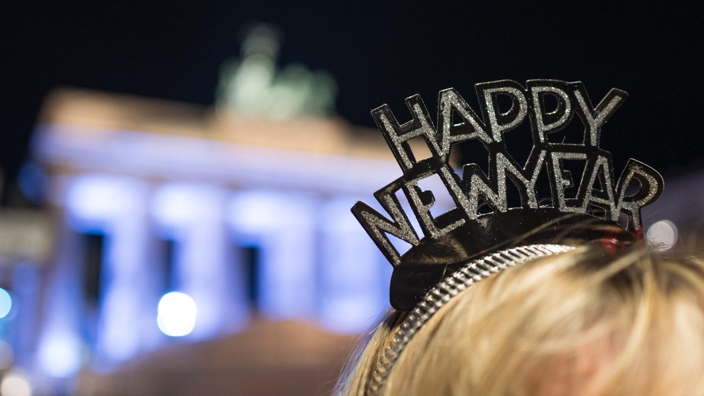 Silvester vor dem Brandenburger Tor