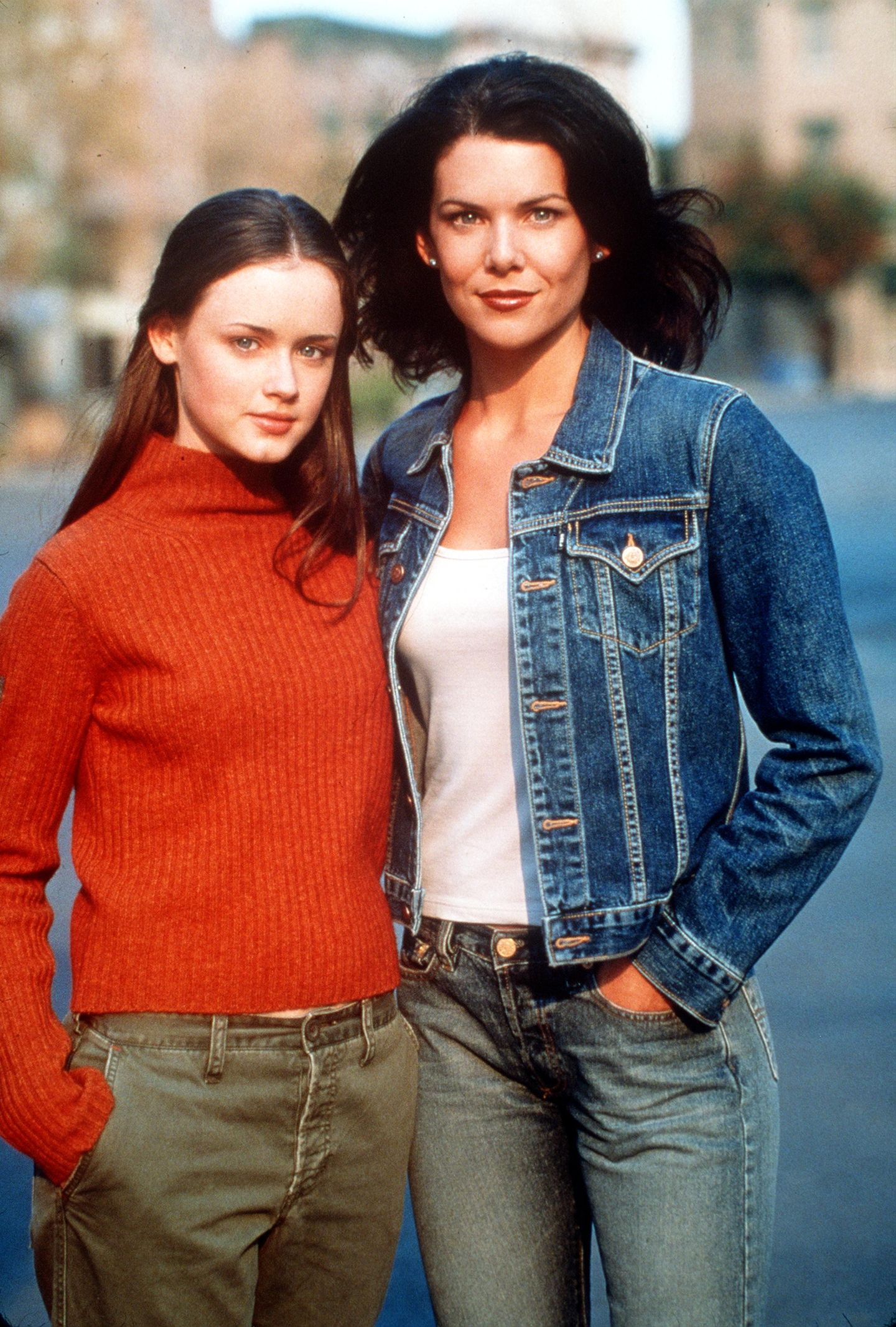 Alexis Bledel und Lauren Graham als Rory und Lorelai Gilmore Alexis Bledel und Lauren Graham als Rory und Lorelai Gilmore
