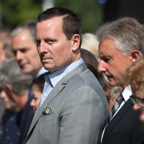 US-Botschafter Richard Grenell während einer Gedenkfeier in Berlin.