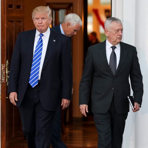 Donald Trump und James Mattis gehen künftig getrennte Wege