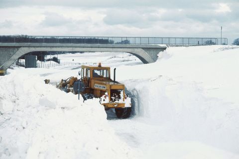 Vor 40 Jahren versank Schleswig-Holstein im Schnee