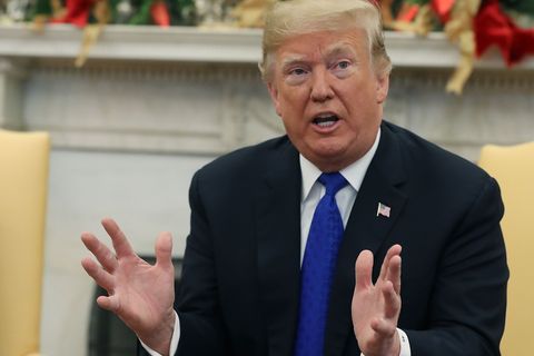 Donald Trump will über die Mauer zu Mexiko verhandeln - ohne die Demokraten