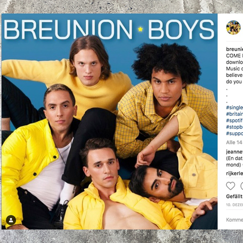 Niederländische Anti-Brexit Boyband
