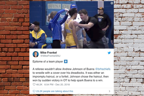 Rassismus? Schiedsrichter zwingt Ringer, seine Haare abzuschneiden