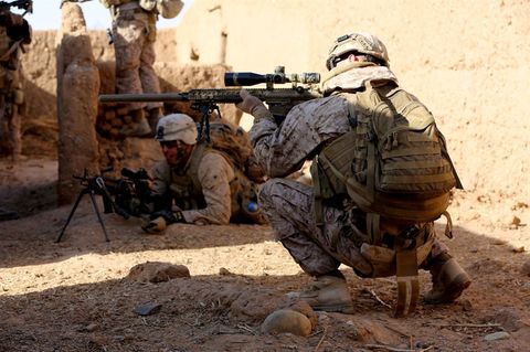 Marines auf einem Einsatz in Afghanistan 