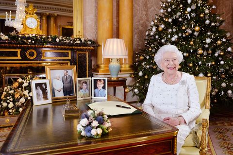 Queen Elizabeth II. nach ihrer diesjährigen Weihnachtsansprache
