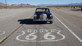 Mercedes 230 der Baureihe W 110 - unterwegs auf der Route 66